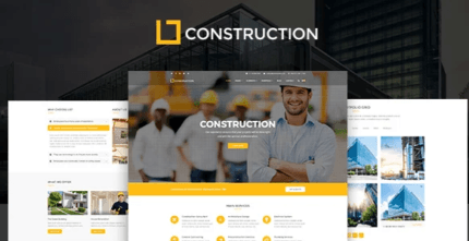 Construction – Business & Building Company WordPress Theme